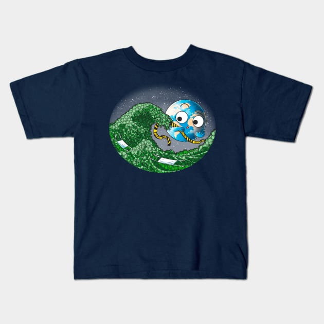 Quarantine Kids T-Shirt by Cromanart